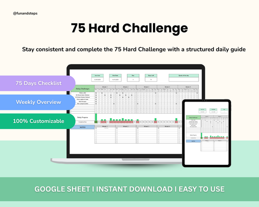 75 Hard Challenge Tracker