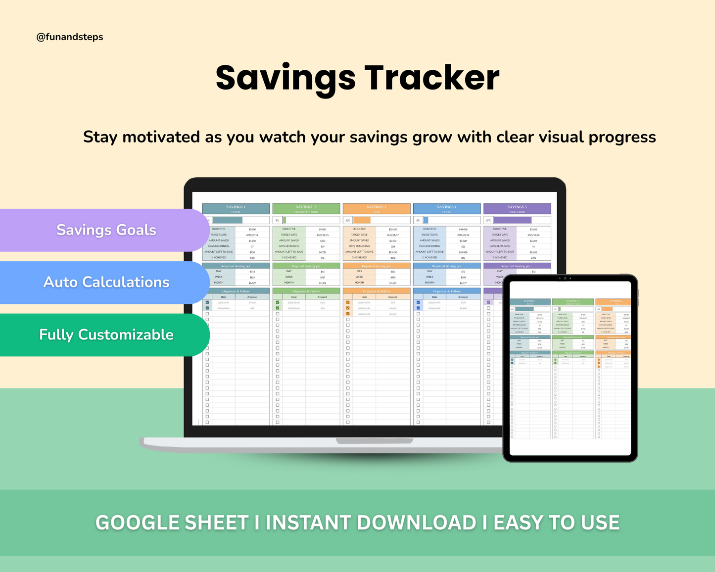 Savings Tracker