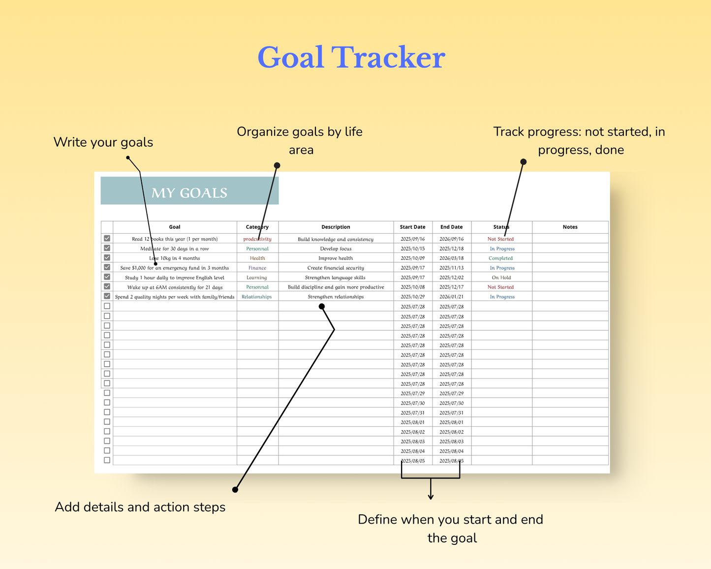 Goal Tracker