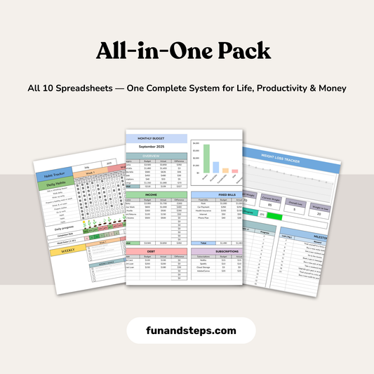 All-in-One Life Tracker Bundle 